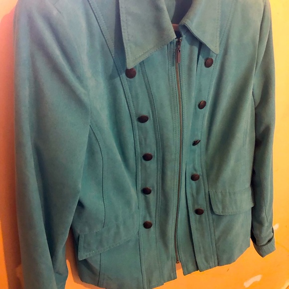 Faux suede jacket - Picture 5 of 6